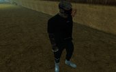Blonde Hair with Mask Blood for Franklin